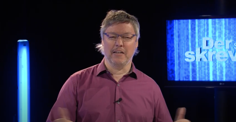 Der står skrevet 27: Johannes kaldes til at skrive